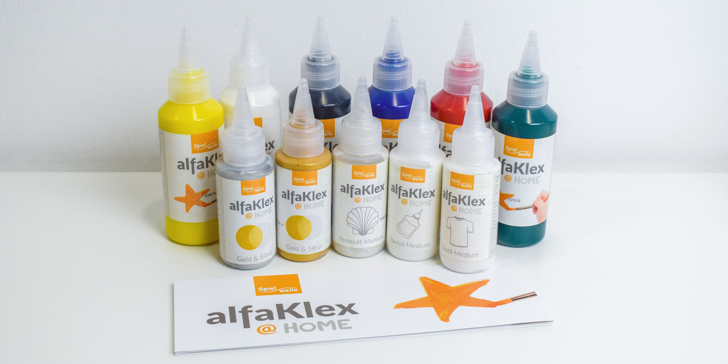 alfaKlex@HOME - das Malfarben-Set für zu Hause