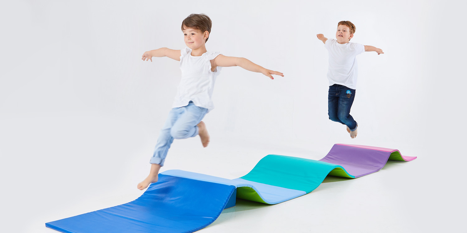 Bandarolla - 5 Meter lange Spielmatte für kreatives Bewegungstraining für Kinder und Erwachsene.