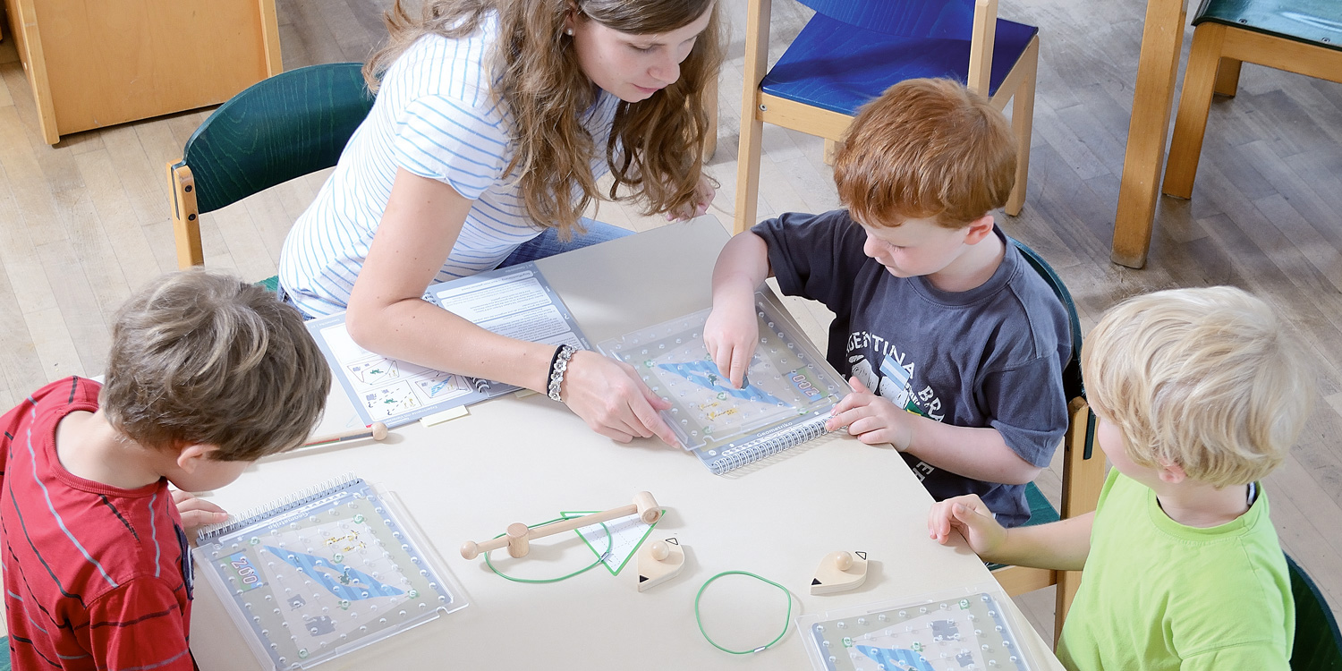 Geometriko ist ideal für Projekt- und Gruppenarbeit.